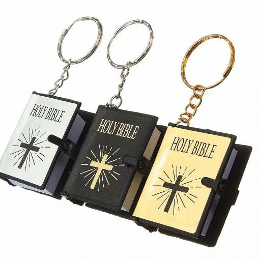 Mini English Bible Key Chains