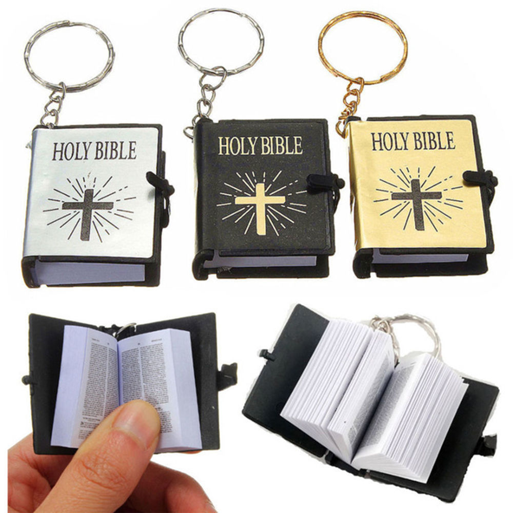 Mini English Bible Key Chains