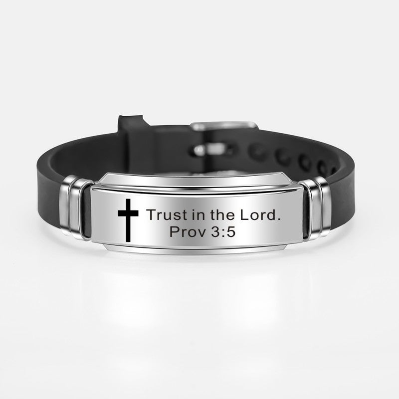 Classic Bible Verses Bracelet Bangle Christian Jewelry