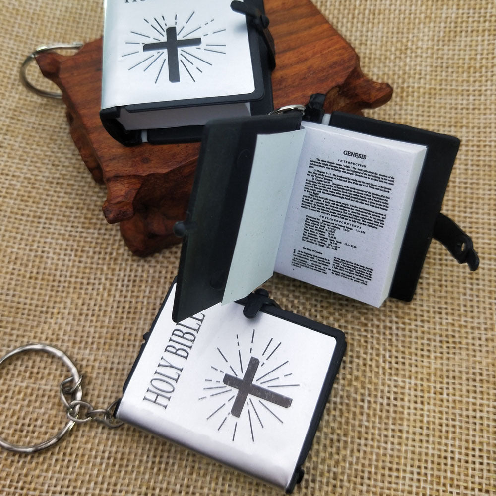 Mini English Bible Key Chains