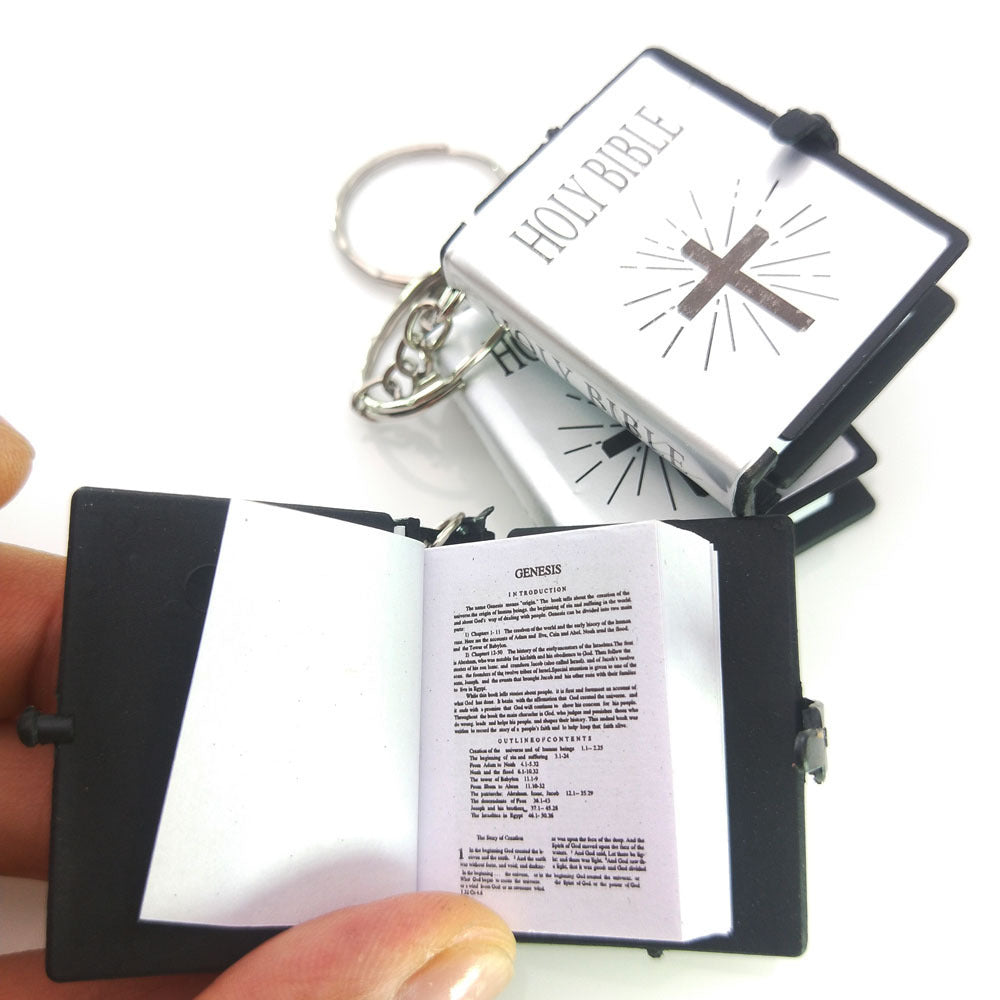 Mini English Bible Key Chains